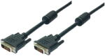 LogiLink DVI kábel, 2x apa, Dual Link, fekete, 3M (CD0002)