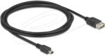 Delock USB 2.0 kábel USB Type Mini-B apa - EASY USB Type-A anya 2 m (81525) - pepita