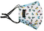 PureMe Reusable / Adjustable Mask Kids 2 pcs N95 filters inside the package Tractor Print