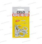 Celo Apolo 58NFWH5 F szárnyas nylon dűbel Ø6, 5x50 kampós csavarral bliszterben (58NFWH5)