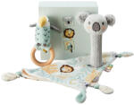 NUBY Set de jucării cu clopoței și de mestecat Animal Adventure 0hó+ (140127)