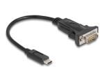 Delock 64125 USB Type-C apa - RS232 apa Adapter (64125)