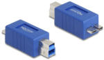 Delock USB 5 Gbps adapter B-típusú USB apa USB Micro-B apa (elforgatott elrendezés)