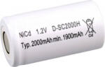 Mexcel Speciális akku Sub-C NiCd 1.2 V 2000 mAh 1 db (149968) (149968)
