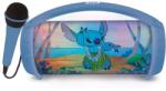 Disney Stitch Boxa portabila cu microfon si efecte de lumini, Lexibook, Disney Stitch Instrument muzical de jucarie