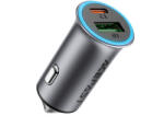 ACEFAST B16 Autós Töltő 95W - USB-A + USB-C - Szürke (B16)