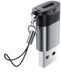 ACEFAST J8 USB-A - USB-C Adapter - Szürke (J8)
