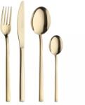 Pintinox Set de tacâmuri Synthesis Gold 24 piese, cutie din lemn Tacam