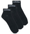 adidas Zoknik Think Linear Ankle Socks 3 Pairs Fekete M