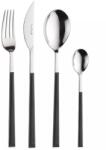 Pintinox Set de tacâmuri Sushi Queen Ebony 24 piese, cutie cadou negru-aurie Tacam