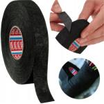 TESA Parciana szövet szigetelőszalag Tesa 19mm x 15m Erős szigetelés Fekete (51608)