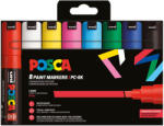 uni Marker varf 8 mm UNI Posca PC-8K, 8 culori/set