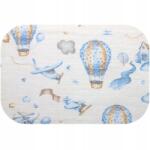 EGA Kids Mintás Tetra Pelenka 1DB 70X80 CM Repülőtér 100% Pamut (5707 z tetry tetra bawełna SAMOLOT BALON)