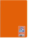 PAPERLAND Caiet scolar A4, 60 file, matematica, coperta plastic, PAPERLAND PP400 portocaliu