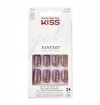 Kiss Gel Fantasy 24 Műköröm tipp ragasztóval