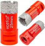 Vorfal Lyukasztó Gyémánt Csipke Fúró 25 MM M14 Gres Csempe Kő Máz (V04420)