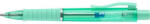 Faber-Castell Golyóstoll, 1 mm, XB, nyomógombos, mentazöld testszín, FABER-CASTELL "Poly Ball View Aurora", kék 1 db (TFC145767)