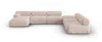Windsor & Co Coltar in forma de U cu 7 locuri Kepler cu tapiterie din Chenille (WIN_SET6L_140_F1_KEPLER2)