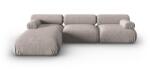 Windsor & Co Canapea cu 4 locuri Kepler cu tapiterie din Chenille with corduroy effect (WIN_SET2_185_F1_KEPLER10)