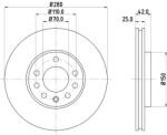 MINTEX féktárcsa MINTEX MDC1050 (MDC1050)