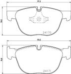 MINTEX Fékbetét készlet MINTEX MDB2827 for BMW (MDB2827)