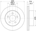 MINTEX féktárcsa MINTEX MDC2491 for JEEP (MDC2491)