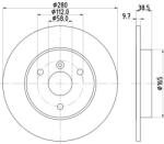 MINTEX féktárcsa MINTEX MDC2156 for SMART (MDC2156)