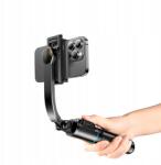 Dudao Selfie stick 4in1 összecsukható fotóállvány távirányítóval 110cm fekete (6977196683901)