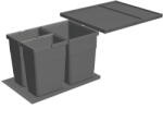 ninka eins2vier hulladékgyűjtő szett 450oldalfal 18-19 mm Merivobox sötétszürke (SCH-103386707)