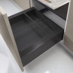 ninka eins2vier burkolókeret KB 600 mm acél sötétszürke (SCH-103369978)