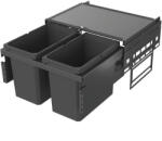 Vauth-Sagel VS ENVI Space hulladékgyűjtő KB 600 mm 2 x 22 Liter lávaszürke (SCH-103370030)