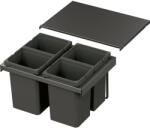 Vauth-Sagel VS ENVI Flex hulladékgyűjtő KB 600 mm 4 x 10 Liter láva (SCH-103381728)
