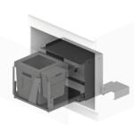 Peka Oeko Complet Aqua L hulladékgyűjtő 750/800/900 antracit (SCH-103369045)