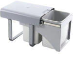 EKOTECH beépíthető hulladékgyüjtő Ekko Front 2 x 16 Literműanyag világsszürke (SCH-103369839)