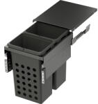 Vauth-Sagel VS WASH beépíthető szennyeskosár 2 x 35 Liter KB 450 mm lávaszürke (SCH-103381950)
