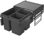 Vauth-Sagel VS ENVI Space hulladékgyűjtő KB 500 mm 1 x 16/2 x 10 Liter lávaszürke (SCH-103370029)