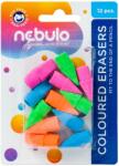Nebulo Nebulo: Radír ceruzavég színes 12db-s szett (5999565282394)