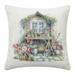 Cortimex Kft Garden house kerti házikós párnahuzat 45x45 cm