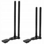 Fox Horgászbot stabilizátor Fox Black label snag ears and swinger plate L (CBB016)
