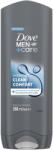 Dove Men+Care testápoló gél arc hajra Clean Comfort 250 ml (8720181313417)