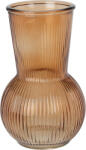 Home Styling Collection Üveg Váza 20 CM Átmérő 11 5 CM Narancssárga (HC7430570-orange)