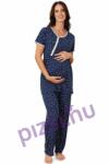 Vienetta Hosszúnadrágos kismama pizsama (NPI2910 L)