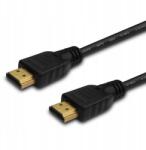 SAVIO Hdmi kábel v1.4 Savio CL-37 1m, fekete, arany végek (CL-37)