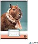 OPTISCHOOL Füzet, tűzött, A5, vonalas, 32 lap, 3. osztály, OPTISCHOOL, "12-32", "Capybara (27I1232-001) - alter
