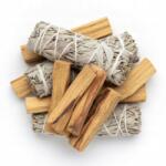 Cebador Salvia Apiana fehér zsálya rituális szett (2 csokor) Palo Santo 200 g (10857)