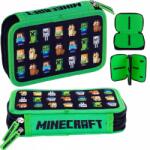 Astra Minecraft Kétrekeszes Iskolai Tolltartó, Felszerelés Nélkül (503020200)