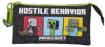 Minecraft Ученически несесер с три отделения Minecraft Hostile Behavior (PT66-03MF)
