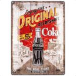 Nostalgic Art Coca-Cola Highway 66 fém tábla fali dekoráció 30 x 40 cm Németország (23310)