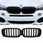  Vese Grill bmw X5 X6 F15 F16 fekete fényes 1 bordás