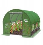 Chomik Garden Line kerti fóliafa 3 × 2 × 2 m szellőztető funkcióval zöld (TUN3910)